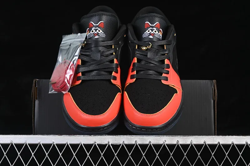 All categories Air Jordan Jordan series basketball shoes Air Jordan 1 Low Air Jordan 1 Low AJ1 Joe 1 black cherry red low-top cultural casual sneakers IQ3460-010